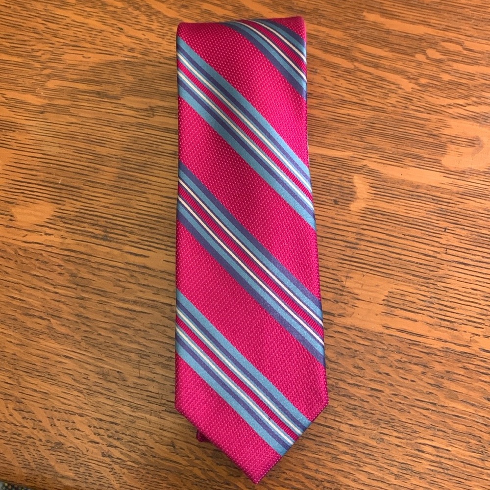 Ted Baker London Striped Silk Tie